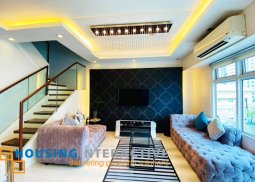 fully furnished 4-bedroom bi-level penthouse with balcony for rent in two serendra