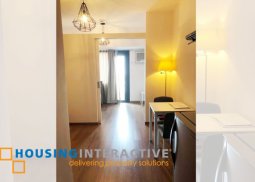 fully furnished 1br unit for lease in the rise makati