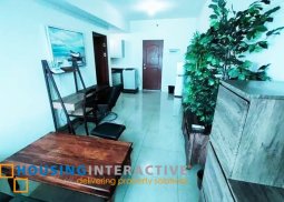 fully furnished 1-bedroom unit with balcony for sale in the beacon