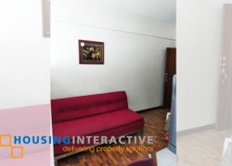 furnished studio for sale in the oriental place, makati