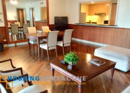 fully furnished 1br unit for lease in hidalgo place makati