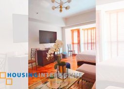 modern studio unit for rent in the manansala