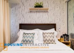 fully furnished 1br unit for lease in acqua private residences