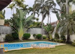 4br house and lot for lease in ayala alabang village muntinlupa
