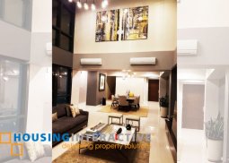fully furnished 3-bedroom loft unit for sale in arya residences