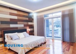 modern 3-storey, 6-bedroom townhouse with roofdeck in up village