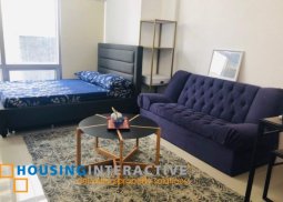 fully furnished studio unit for rent in the stratosphere