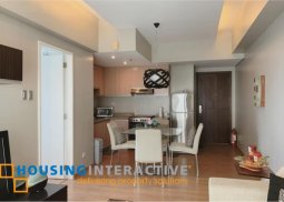 fully furnished 1-bedroom unit for sale in st. francis shangri-la place