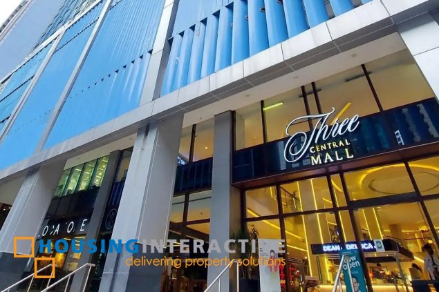 modern 2-bedroom unit with balcony for rent in three central