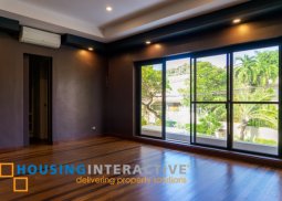 luxurious 2-storey, 5-bedroom house with pool for rent in ayala alabang village