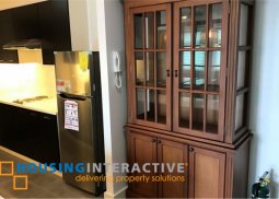fully furnished 1-bedroom unit with balcony for rent in two serendra