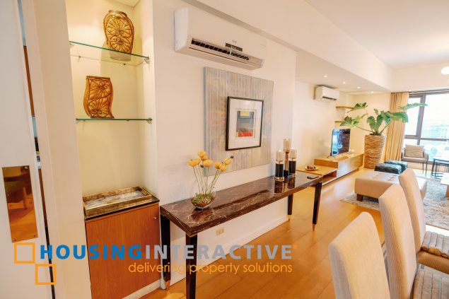 elegant 2br condo unit for rent at the shang grand tower makati