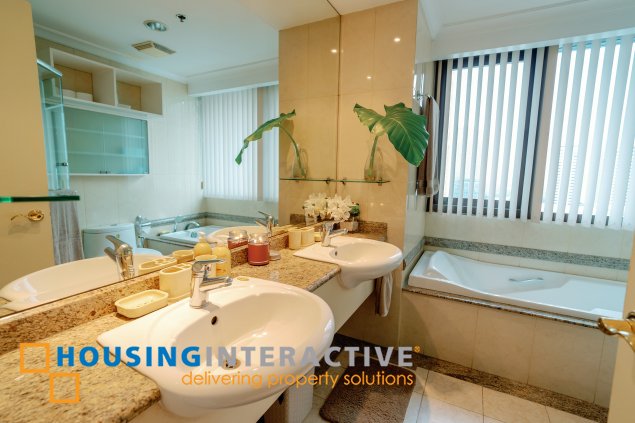 elegant 2br condo unit for rent at the shang grand tower makati