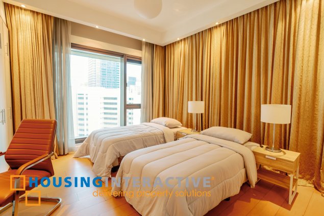 elegant 2br condo unit for rent at the shang grand tower makati