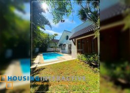 elegant 3-bedroom house with pool for sale in ayala alabang village