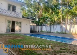 classic 2-storey, 7-bedroom house with pool for rent in dasmariÑas village