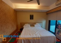 fully furnished 2-bedroom z-loft unit for rent in one rockwell