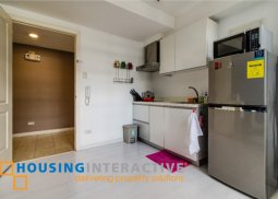 1br loft for sale in the gramercy residences makati