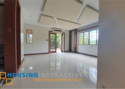 luxurious 3-storey, 5-bedroom house with balcony for rent in ayala westgrove