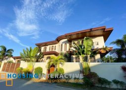grand 2-storey, 5-bedroom house with pool for sale in multinational village