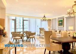 fully furnished 3-bedroom unit for rent in proscenium