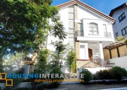 a 3-storey house for rent in mckinley hill village taguig