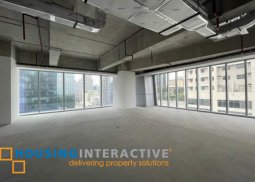 bare shell office space for rent in the finance center