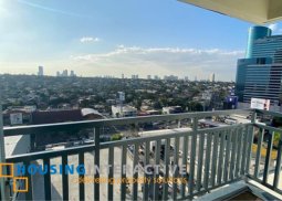 semi furnished 2br unit with parking for sale in aspire tower quezon city