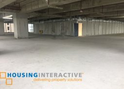 bare shell office space for lease in bgc