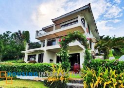 tranquil 3-storey, 5-bedroom house with balcony for sale in delos picos