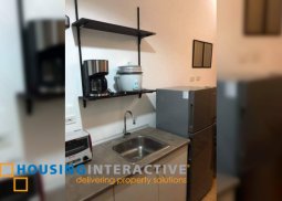 fully furnished 1-bedroom unit with balcony for rent in grace residences