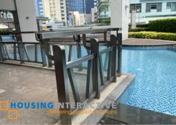 semi furnished studio w/parking for sale at alveo land