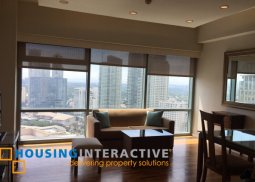modern 1-bedroom unit with parking for rent in one legaspi park