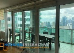 fully furnished 3-bedroom unit with balcony for rent in park terraces