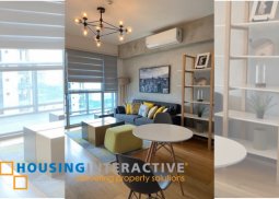 fully furnished 1br unit for lease in one serendra
