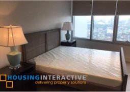 fully furnished 3-bedroom unit with balcony for rent in proscenium at rockwell