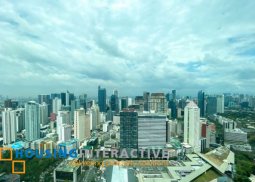 fully furnished 2-bedroom unit with balcony for rent in the residences at greenbelt