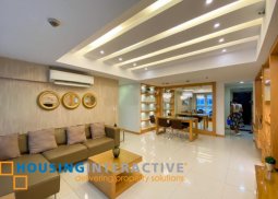 fully furnished 3-bedroom unit for rent in the venice luxury residences