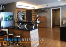 fully furnished 3br condo unit for sale in st. francis shangri-la place