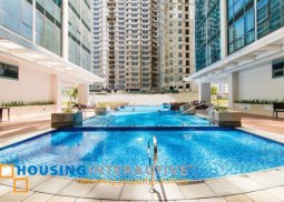 fully furnished 1-bedroom unit for rent in one uptown residences