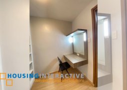 fully furnished 2-bedroom unit with balcony for rent in icon plaza