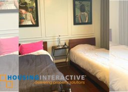 fully furnished 2-bedroom unit for rent in the suites