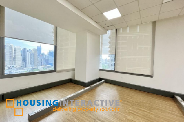warm shell office space for rent in makati