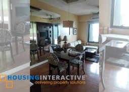 a fully furnished 1-bedroom unit with balcony for rent in one rockwell