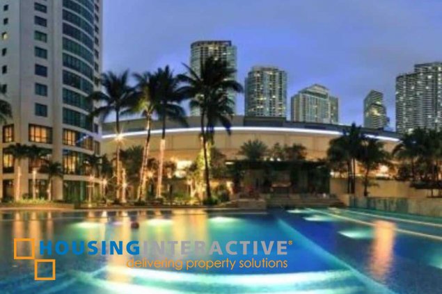 fully furnished 2-bedroom unit with balcony for sale in joya lofts and towers