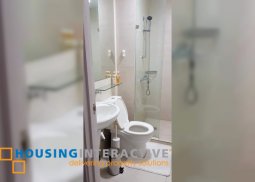 fully furnished 1-bedroom unit with balcony for rent in acqua private residences