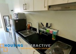 furnished studio unit for lease in jazz residences