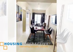 fully furnished 2-bedroom unit with balcony for rent in uptown ritz residences