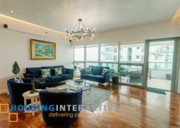newly renovated & open view 3br in the residences at greenbelt makati - laguna tower
