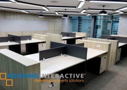 fitted out office space for lease in makati